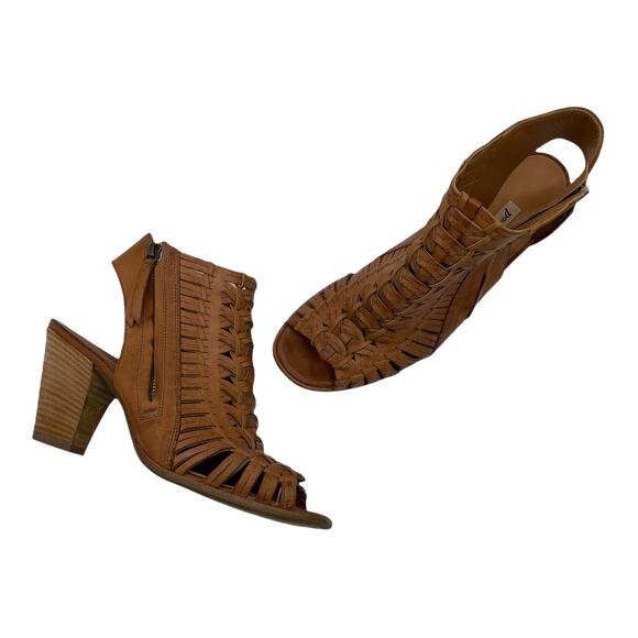 Paul Green Rosa Woven Sandals - Brown - US 9 - Picture 1 of 14